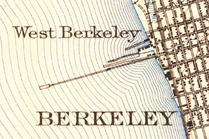 USGS Map of West Berkeley - Oceanview